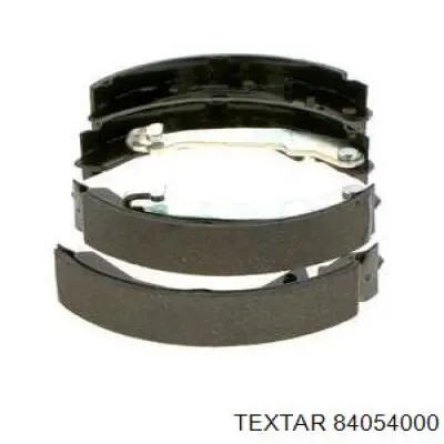 Купить 84054000 Textar Колодки тормозные задние барабанные, в сборе с цилиндрами, комплект