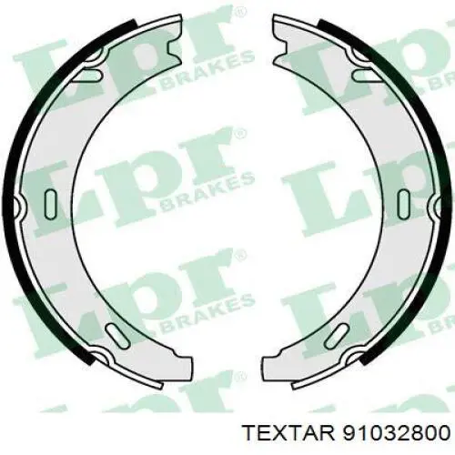 Тормозные колодки стояночного тормоза Textar 91032800 цена, от 12.09 USD
