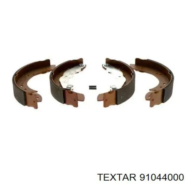 Купить 91044000 Textar Задние барабанные тормозные колодки