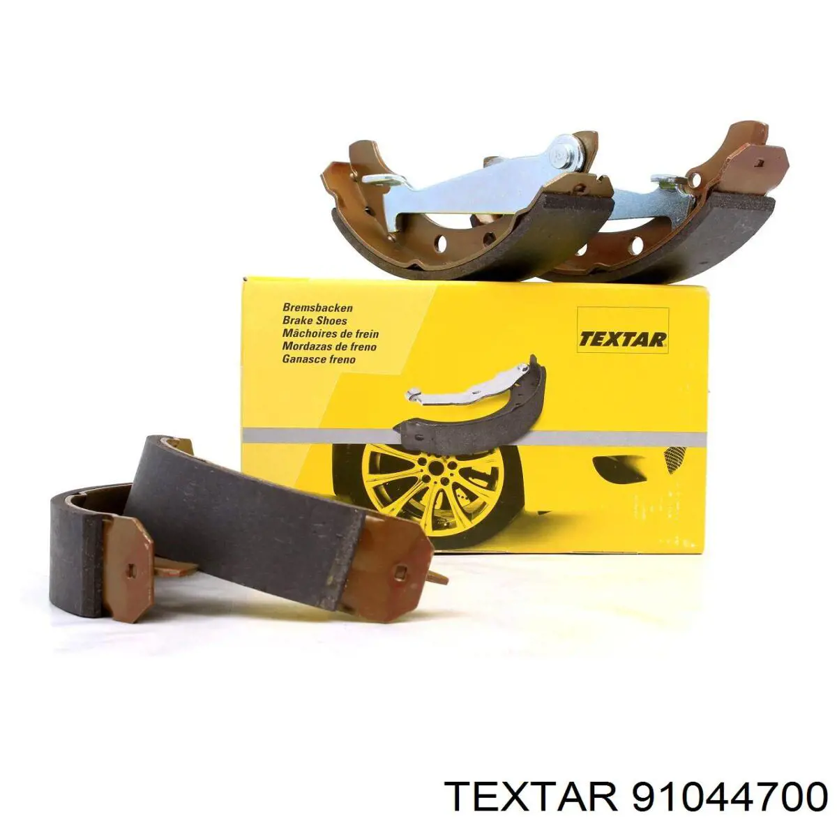 Купить 91044700 Textar Задние барабанные тормозные колодки