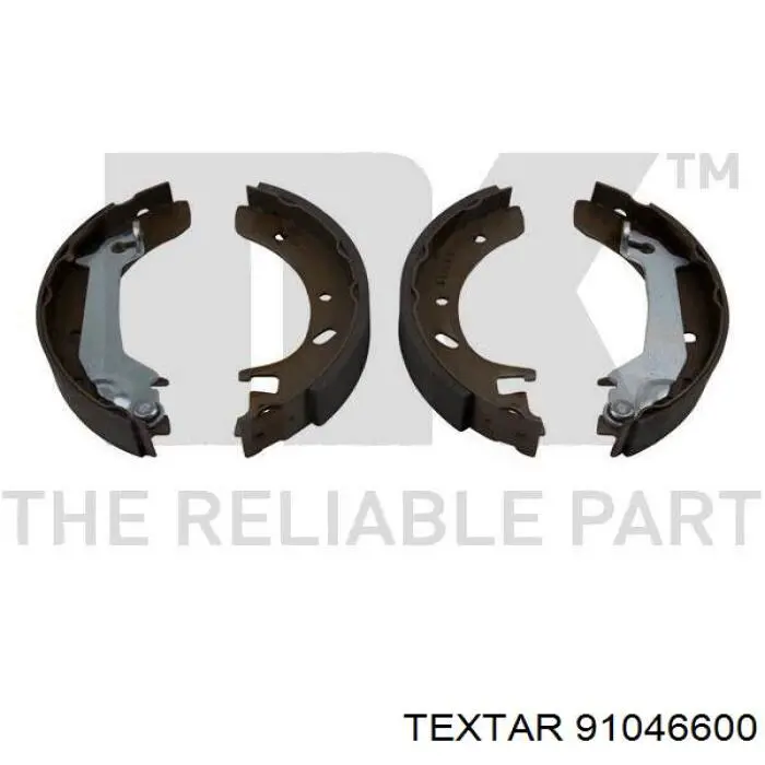 Барабанные колодки Textar 91046600