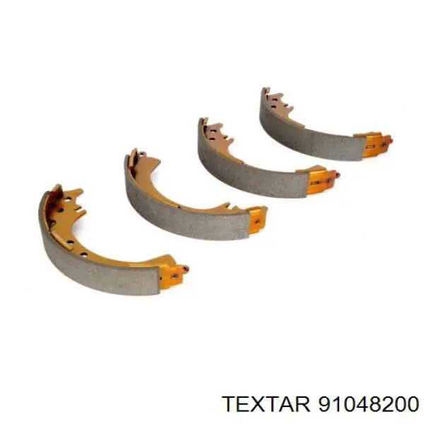Купить 91048200 Textar Задние барабанные тормозные колодки