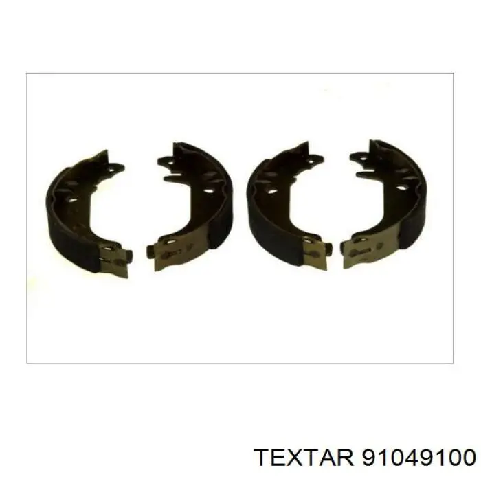 Тормоза рабочие задние ножные и тормозные барабаны Textar 91049100 цена, от 17.49 USD