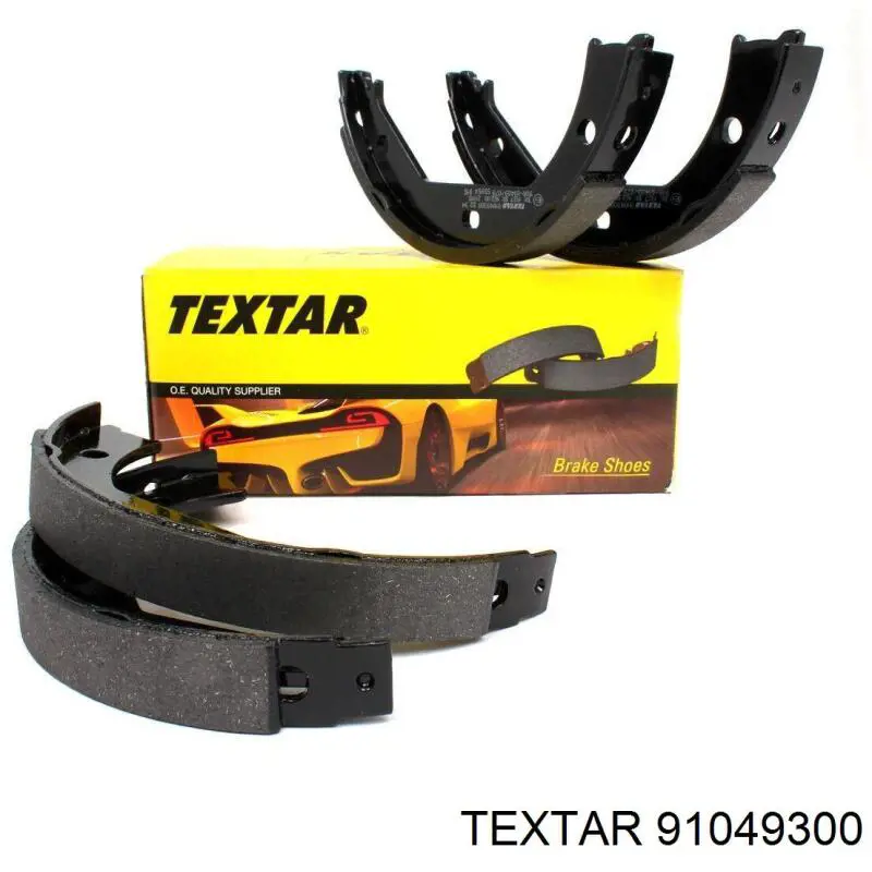 Купить 91049300 Textar Колодки ручника/стояночного тормоза