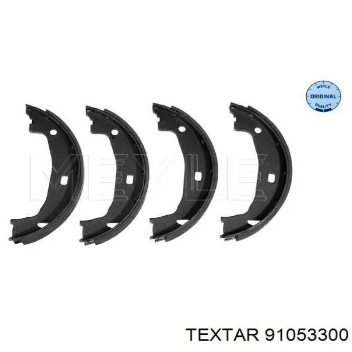 Тормозные колодки стояночного тормоза Textar 91053300 цена, от 20.47 USD