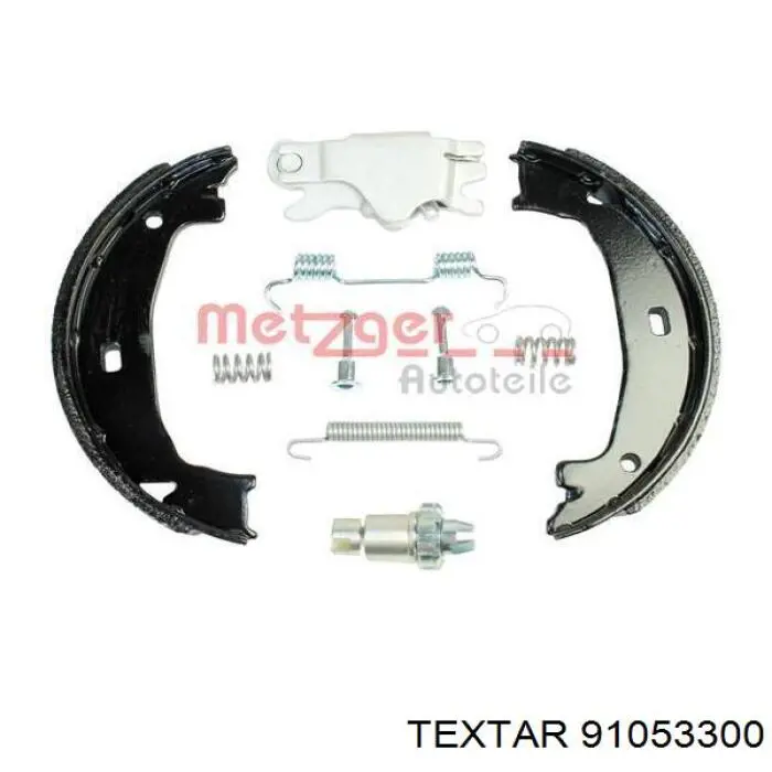 Купить 91053300 Textar Колодки ручника/стояночного тормоза