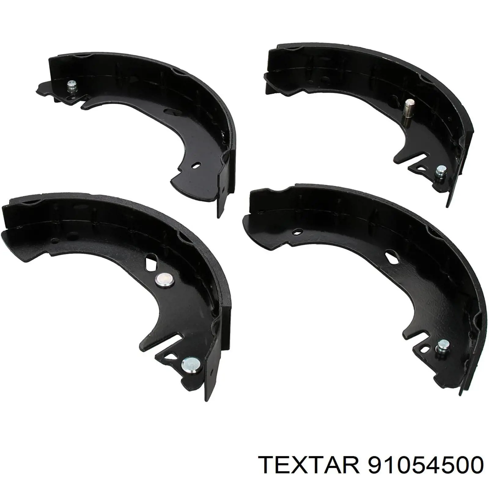 Задние барабанные колодки 91054500 Textar