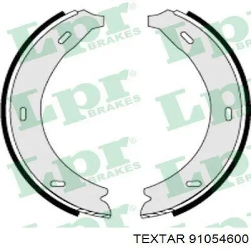 Колодки стояночного тормоза Textar 91054600