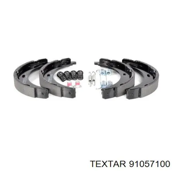 Колодки ручника 91057100 Textar