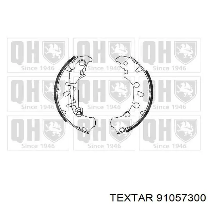 Барабанные колодки Textar 91057300