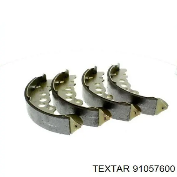 Задние барабанные колодки 91057600 Textar