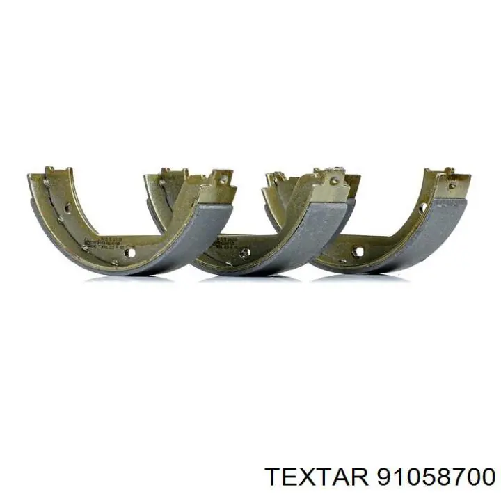 Колодки ручника 91058700 Textar