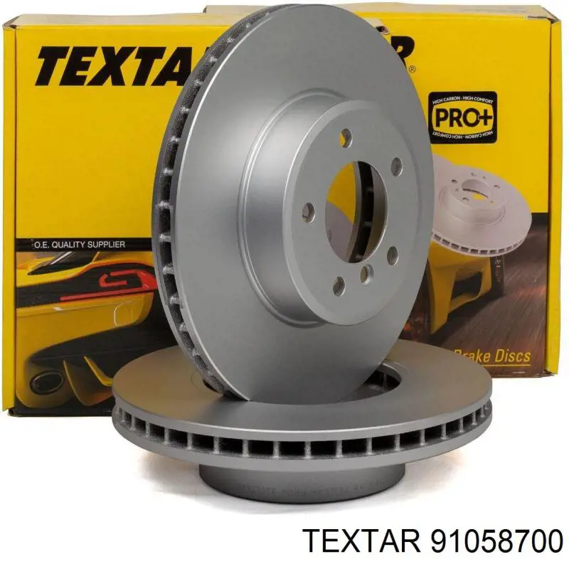 91058700 Textar Тормозные колодки ручника