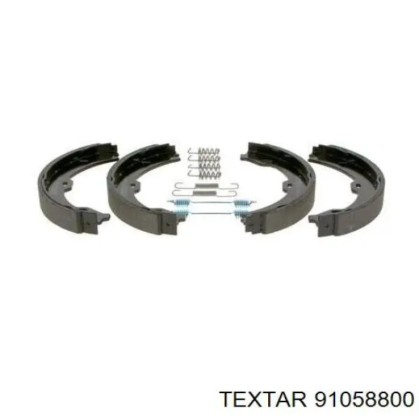 Тормозные колодки стояночного тормоза Textar 91058800 цена, от 29.25 USD