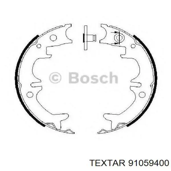 Колодки ручника 91059400 Textar