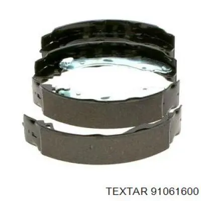 Купить 91061600 Textar Задние барабанные тормозные колодки