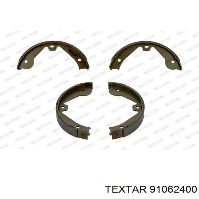 Колодки стояночного тормоза Textar 91062400