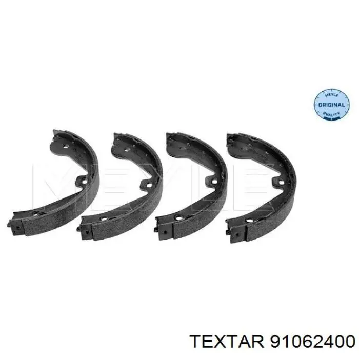 Купить 91062400 Textar Колодки ручника/стояночного тормоза