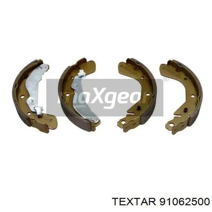 Купить 91062500 Textar Задние барабанные тормозные колодки