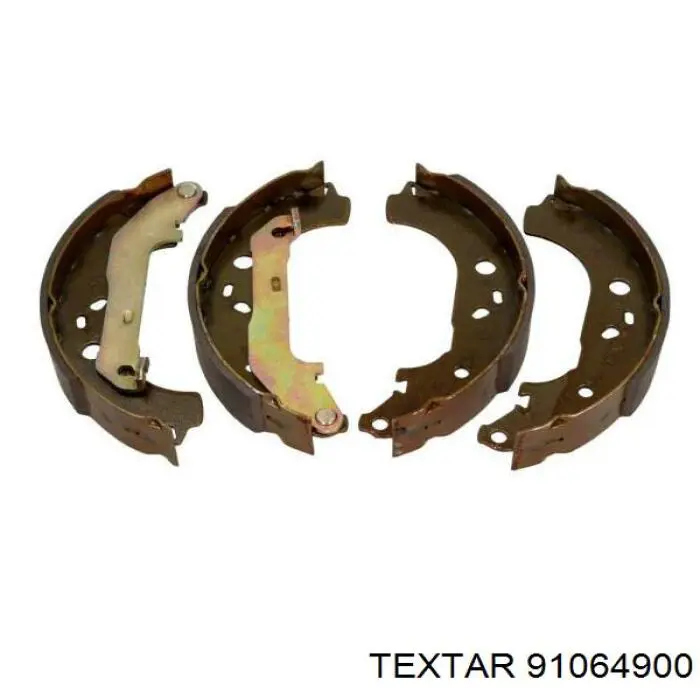 Задние барабанные колодки 91064900 Textar