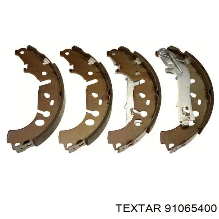 Задние барабанные колодки 91065400 Textar