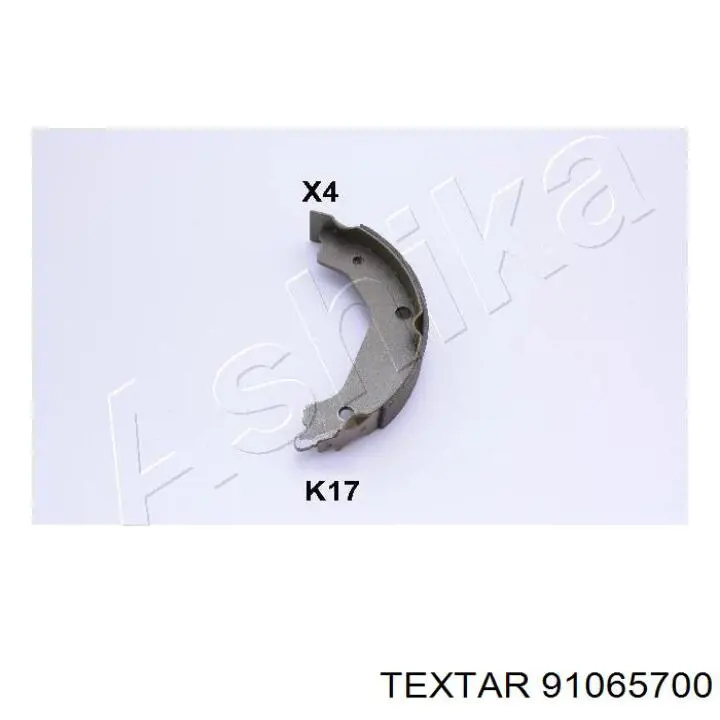 Купить 91065700 Textar Колодки ручника/стояночного тормоза