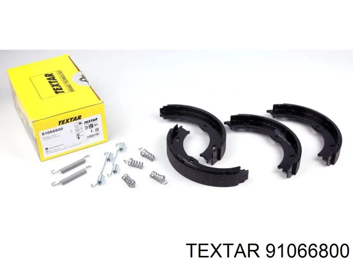 Купить 91066800 Textar Колодки ручника/стояночного тормоза