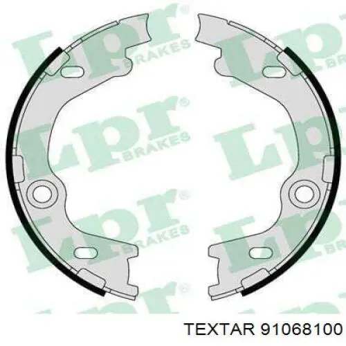 Колодки ручника 91068100 Textar