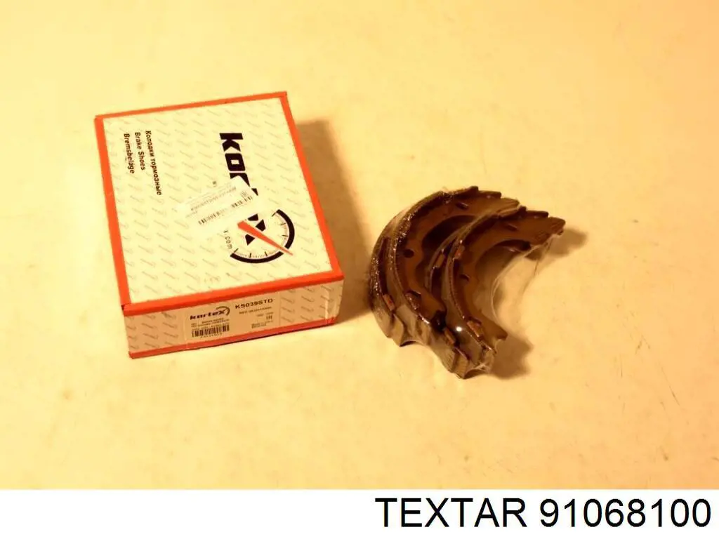 Колодки стояночного тормоза Textar 91068100