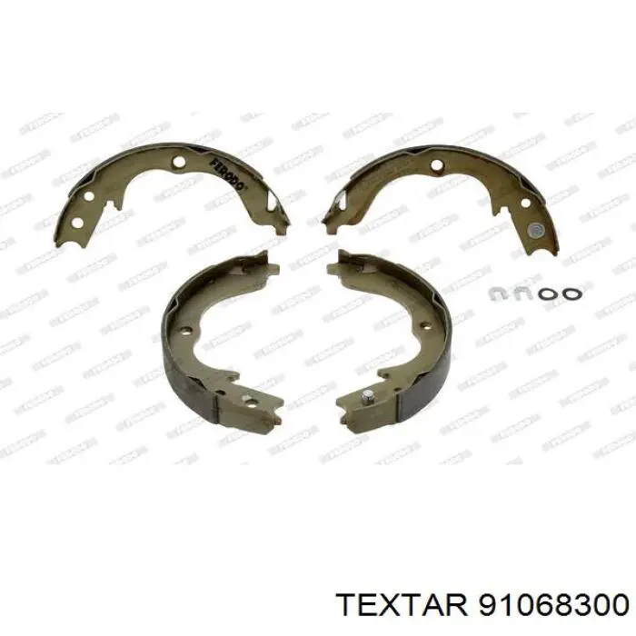 Купить 91068300 Textar Колодки ручника/стояночного тормоза