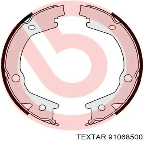 Колодки стояночного тормоза Textar 91068500