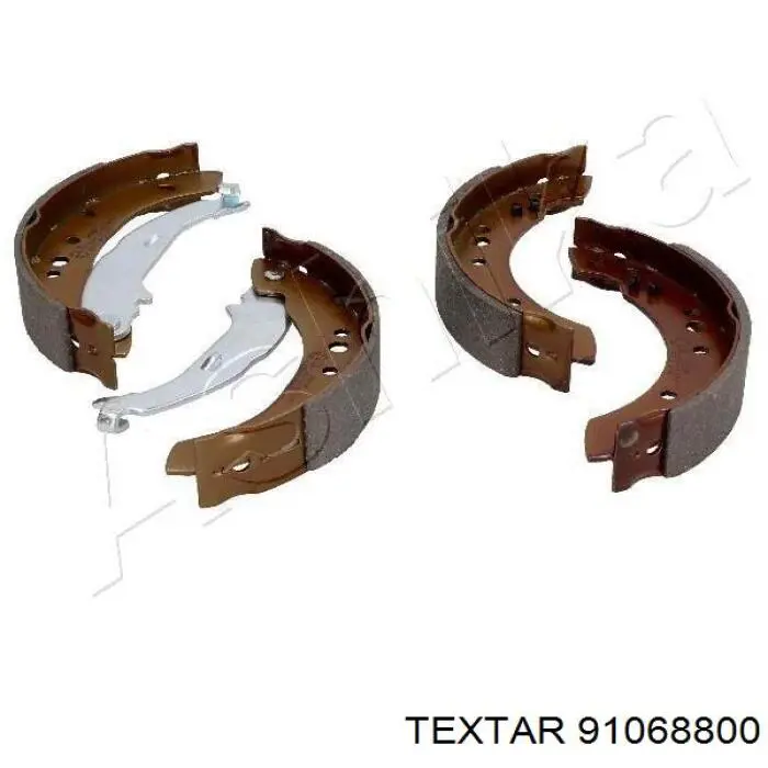 Купить 91068800 Textar Задние барабанные тормозные колодки