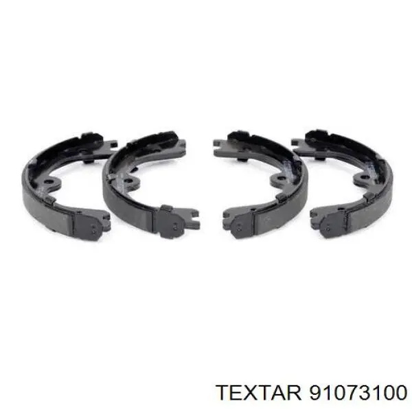 Купить 91073100 Textar Колодки ручника/стояночного тормоза