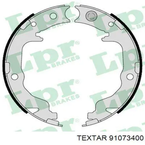 Купить 91073400 Textar Колодки ручника/стояночного тормоза