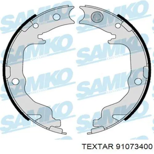 Колодки ручника 91073400 Textar