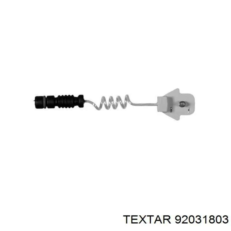 92031803 Textar Диск тормозной передний