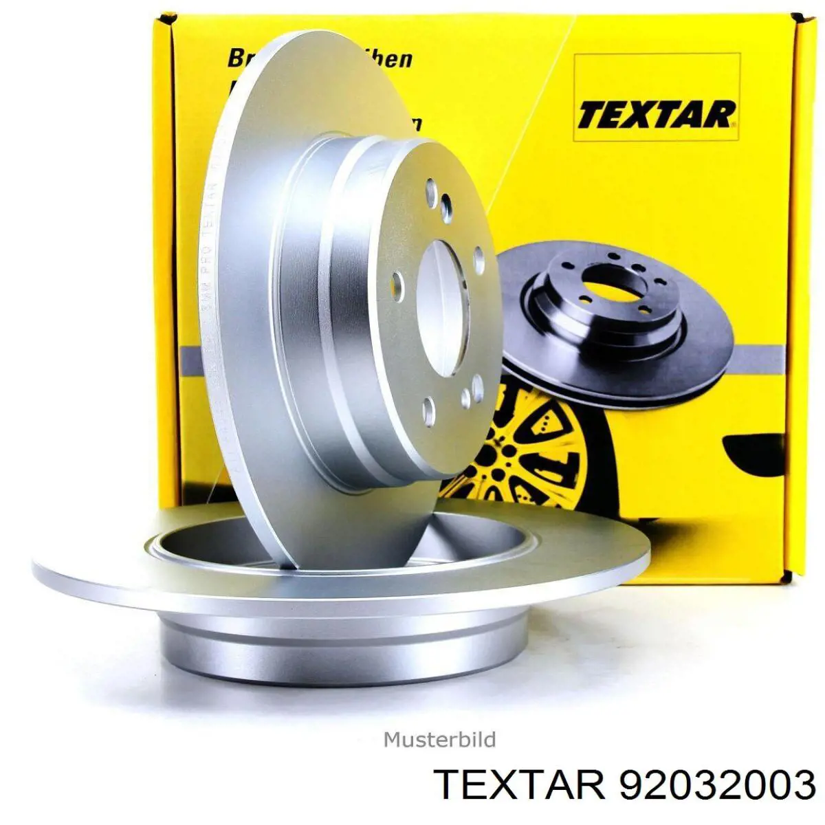 Задний тормозной диск Textar 92032003 цена, от 26.84 USD