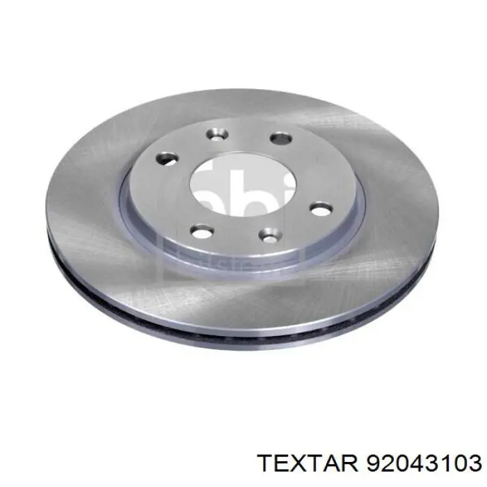 Тормоз дисковый передний Textar 92043103 цена, от 29.33 USD