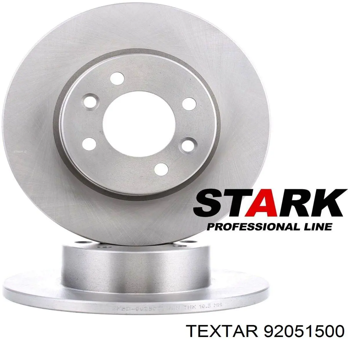 Купить 92051500 Textar Диск тормозной задний