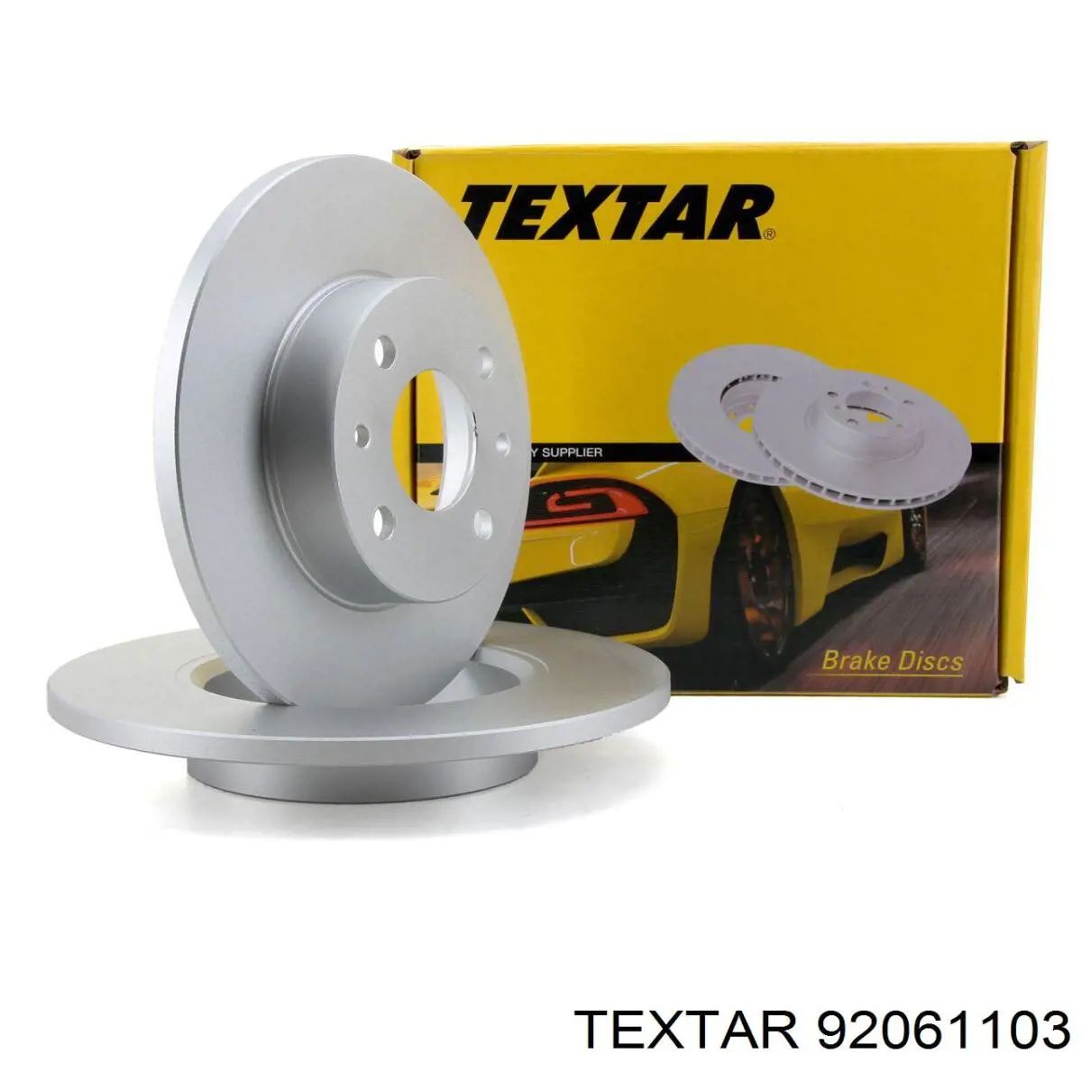 Задний тормозной диск Textar 92061103 цена, от 23.25 USD
