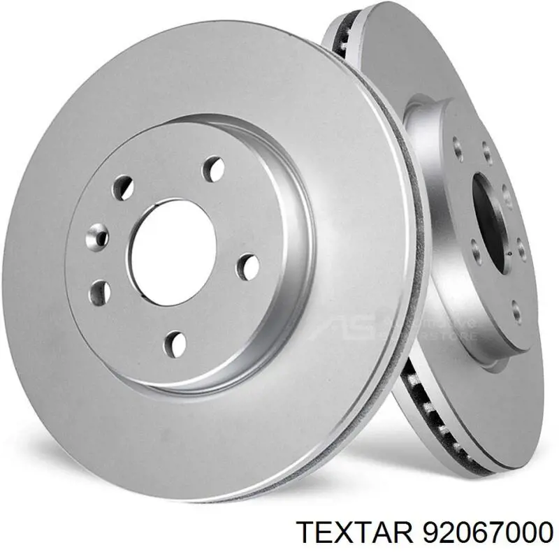 Задний дисковый тормоз Textar 92067000
