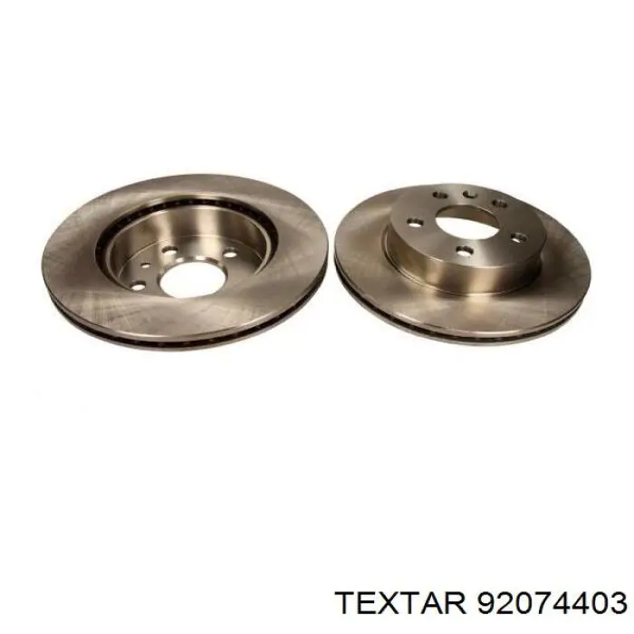 Передний тормозной диск Textar 92074403