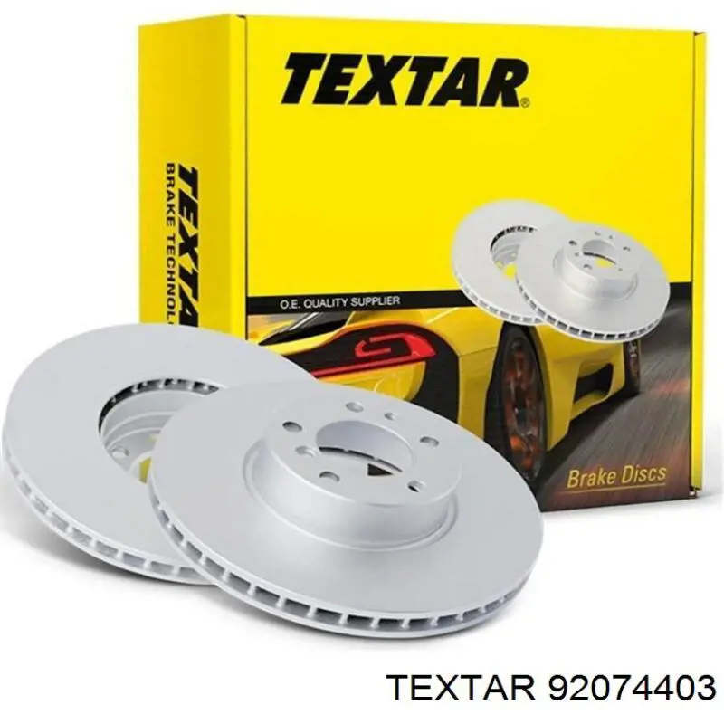 Тормоз дисковый передний Textar 92074403 цена, от 38.50 USD