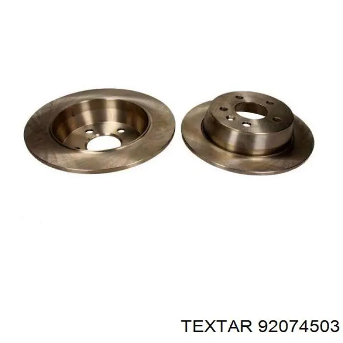 Задний дисковый тормоз Textar 92074503