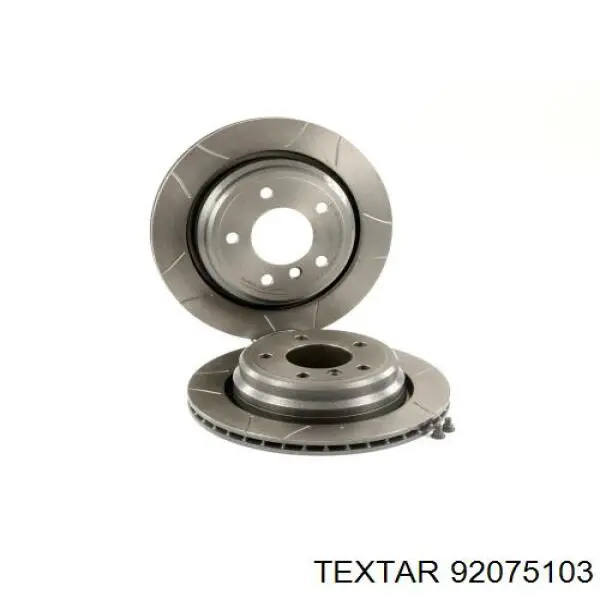 Купить 92075103 Textar Диск тормозной задний