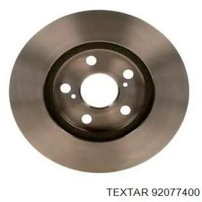 92077400 Textar Диск тормозной передний