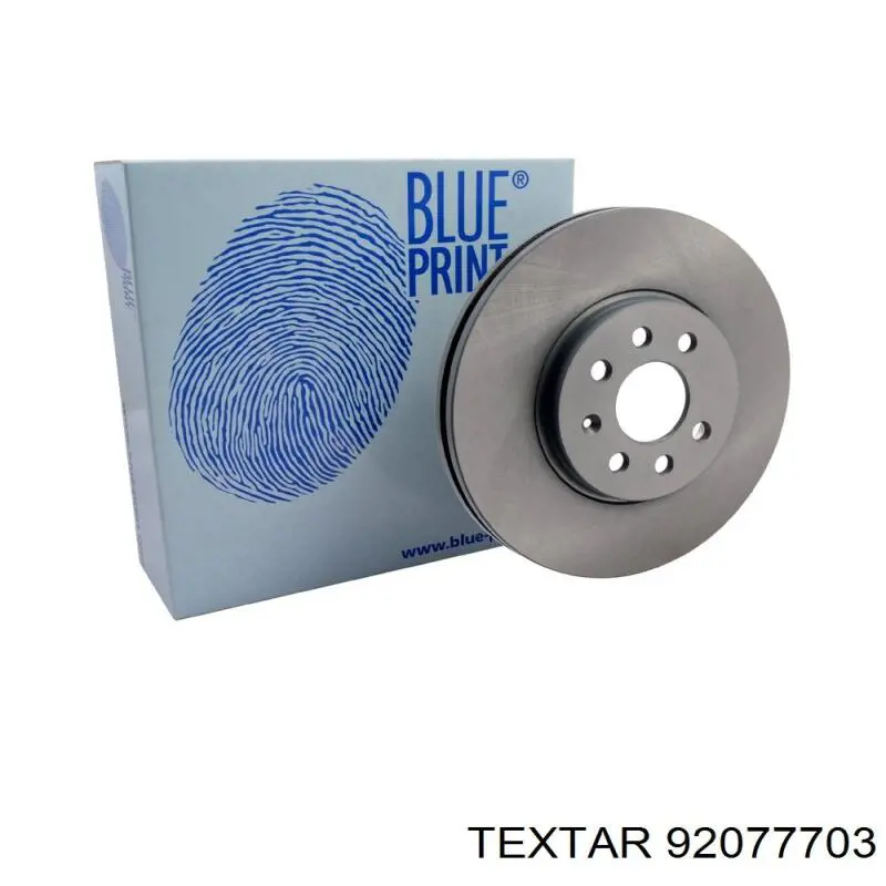 Передний тормозной диск Textar 92077703