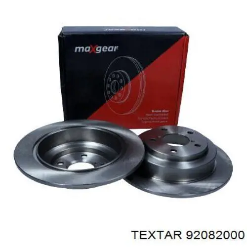 Задний тормозной диск Textar 92082000 цена, от 33.46 USD