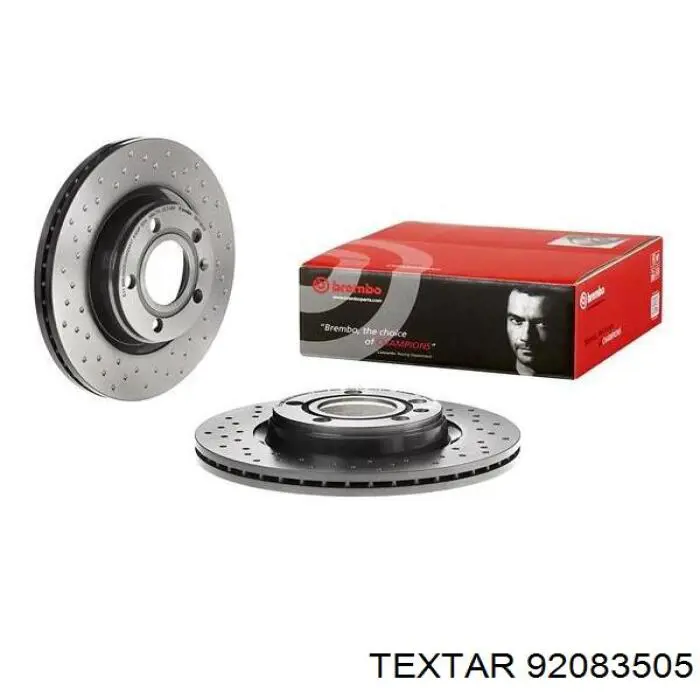 Тормоз дисковый передний Textar 92083505 цена, от 36.86 USD