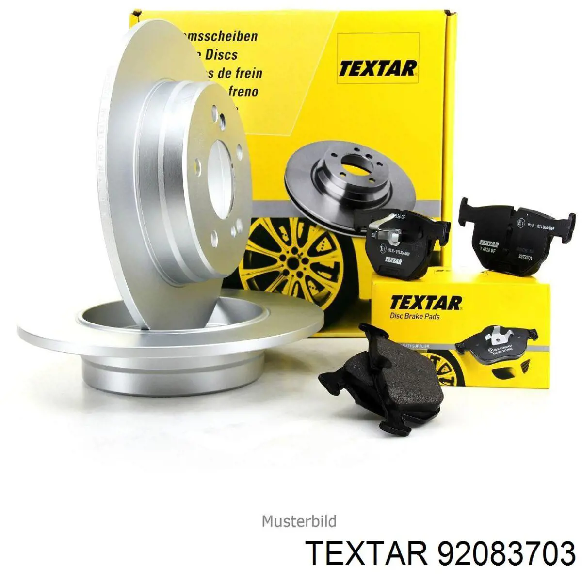 Купить 92083703 Textar Ротор тормозной